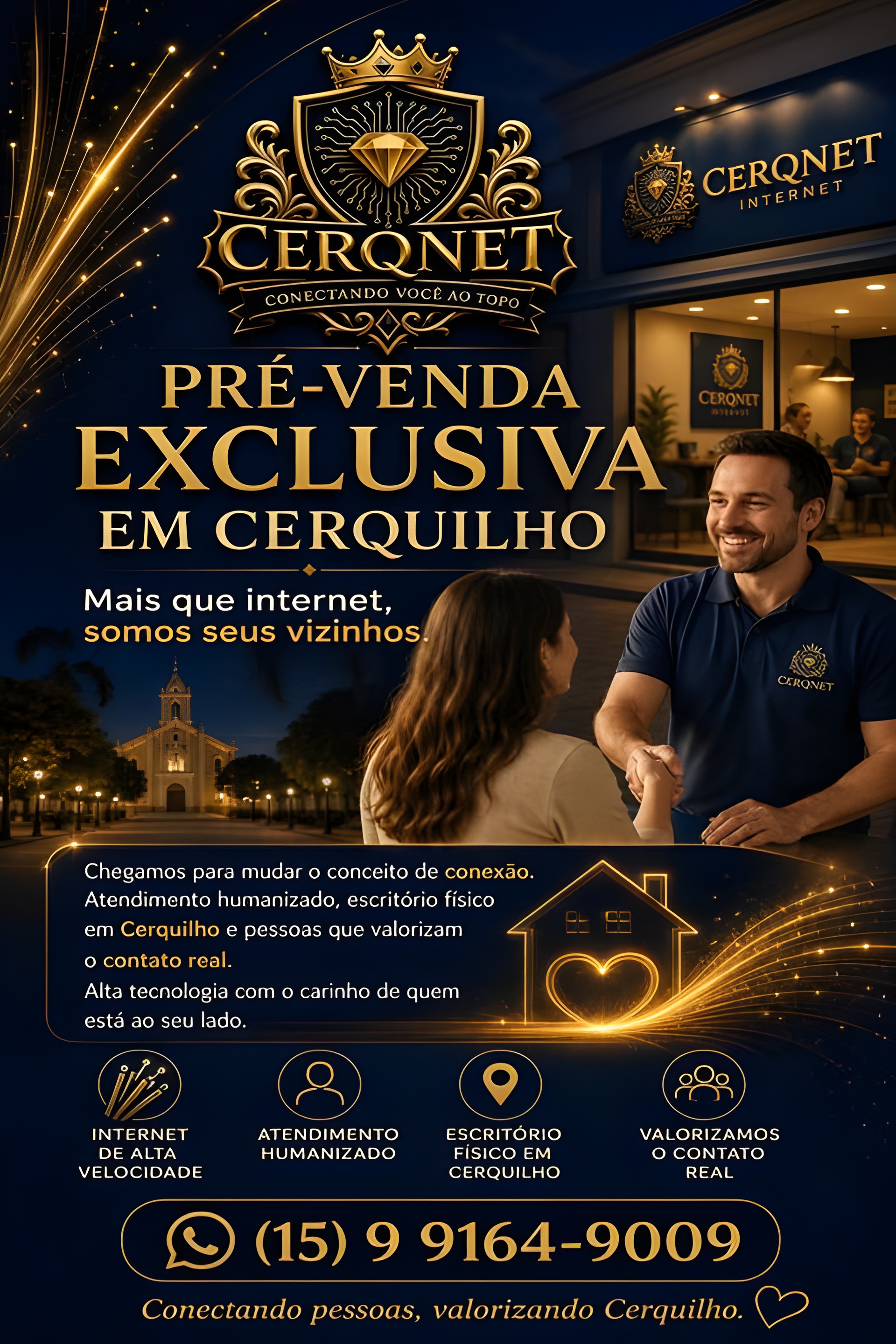 CERQNET em Cerquilho Pré-venda
